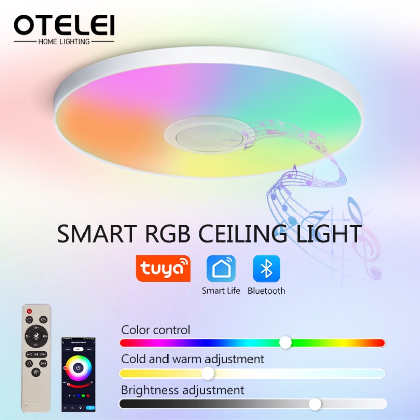 Home Decor App Free - TUYA 스마트 음악 천장 LED 조명,