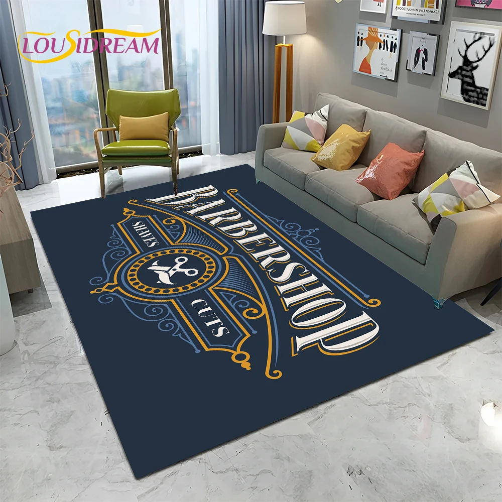 Home Decor Online Shopping - 바버샵 간판 3D 해골 빈티지 HD