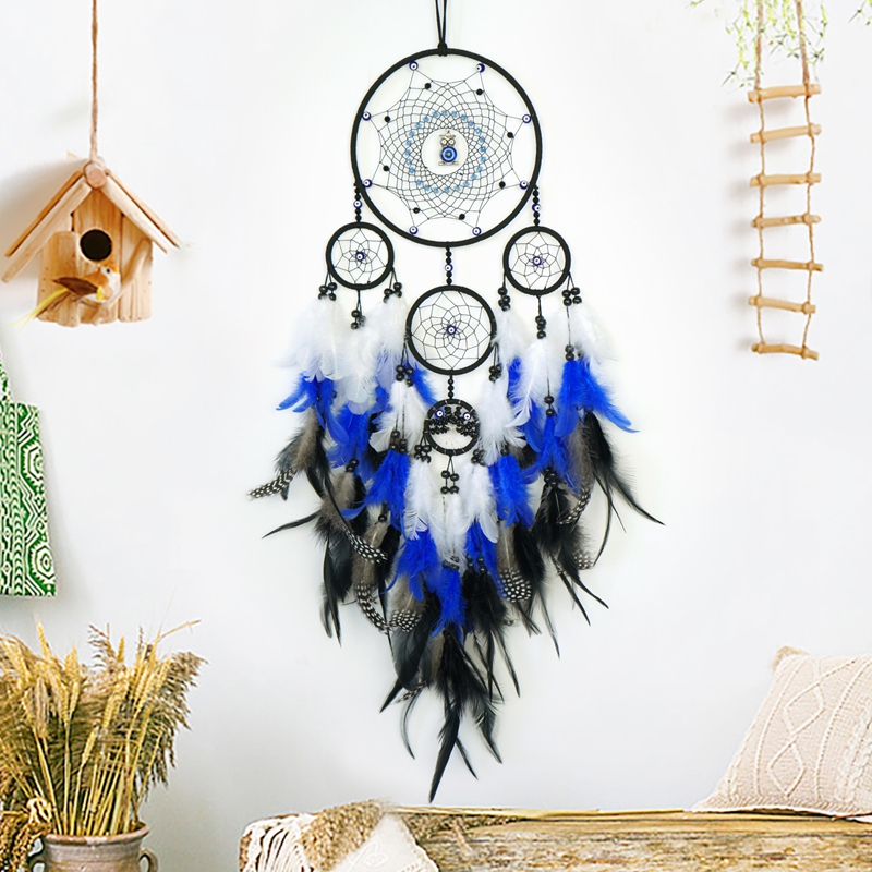 Boho Wind Chimes - 보헤미안 드림캐쳐 벽 장식 풍경종 2색