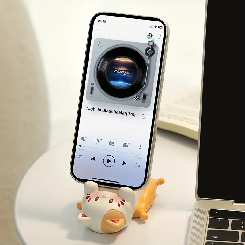 귀여운 만화 고양이 데스크탑 장식품, 전화 거치대, 창 - Home Decor Cat 리뷰 및 가격
