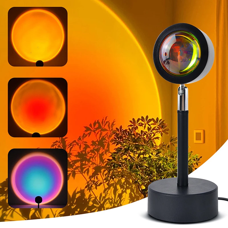 스마트 LED 선셋 램프, 다채로운 변화, 블루투스 앱 - Home Decor App Free 리뷰 및 가격