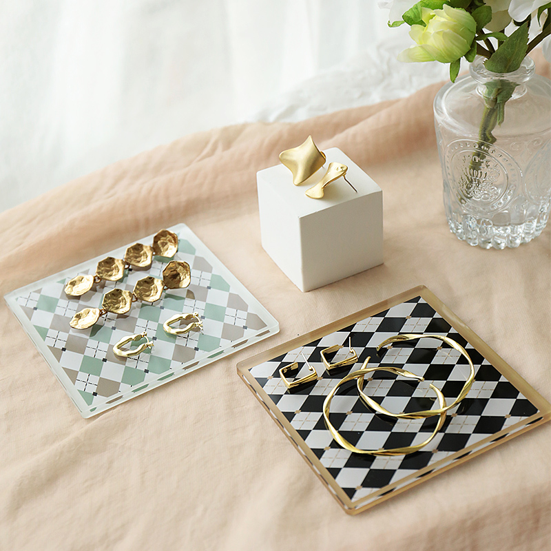 사진을위한 아크릴 쥬얼리 디스플레이 스탠드 다채로운 꽃 - Home Decor Online Shopping 리뷰 및 가격