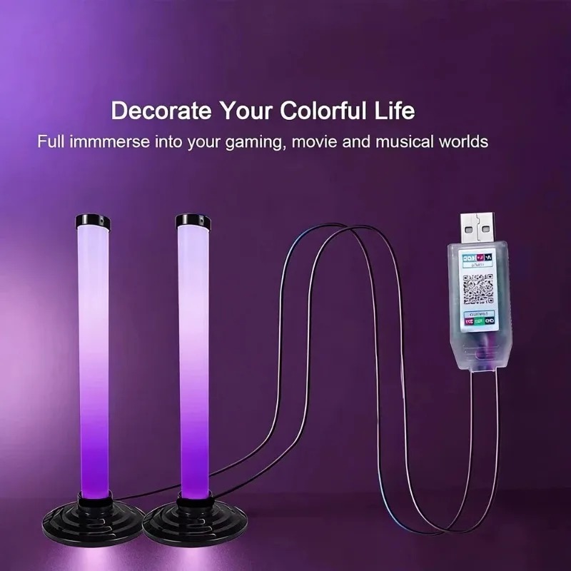 RGB LED 라이트 바 USB 전원, 블루투스 앱 원 - Home Decor App Free 리뷰 및 가격