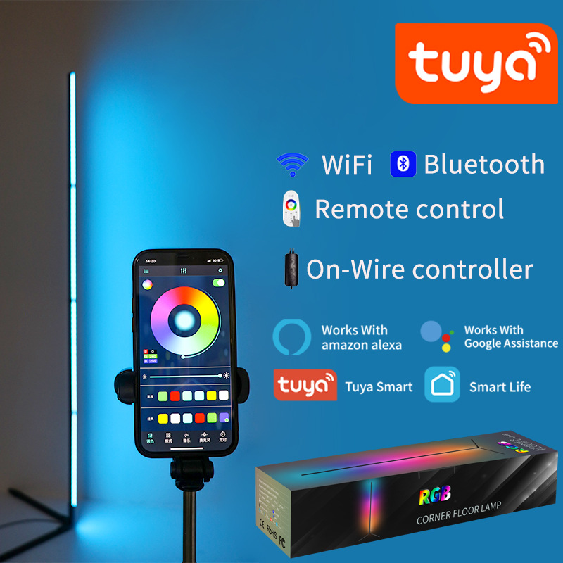 Tuya RGBIC LED 플로어 램프 180CM 스마 - Home Decor App Free 리뷰 및 가격