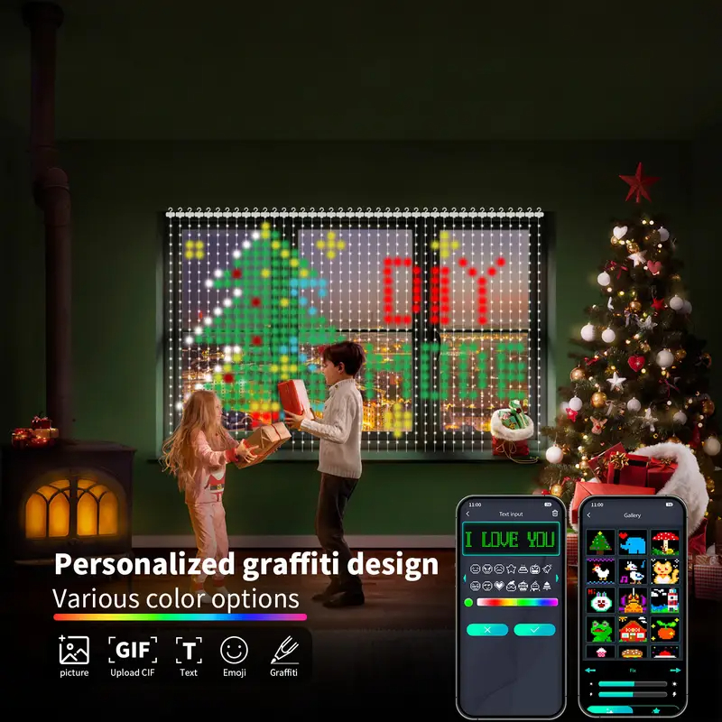 2*2M/3*3M 400LED 스마트 커튼 조명 홈 앱 - Home Decor App Free 리뷰 및 가격