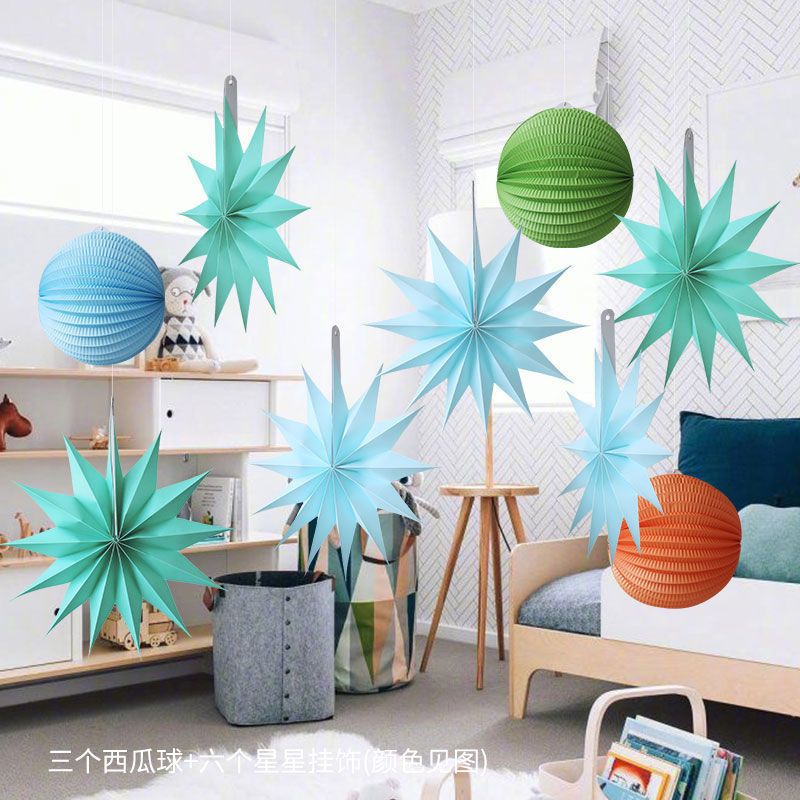 축제 용품 홈 몰 장식 펜던트 세트 장면 파티 천장 장 - Home Decor Event 리뷰 및 가격