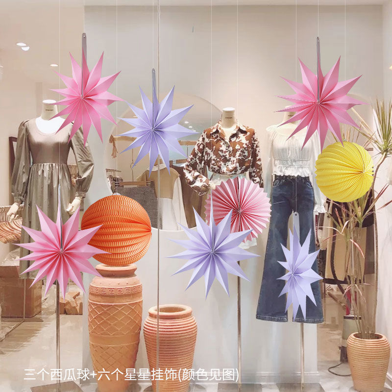 축제 용품 홈 몰 장식 펜던트 세트 장면 파티 천장 장 - Home Decor Event 리뷰 및 가격