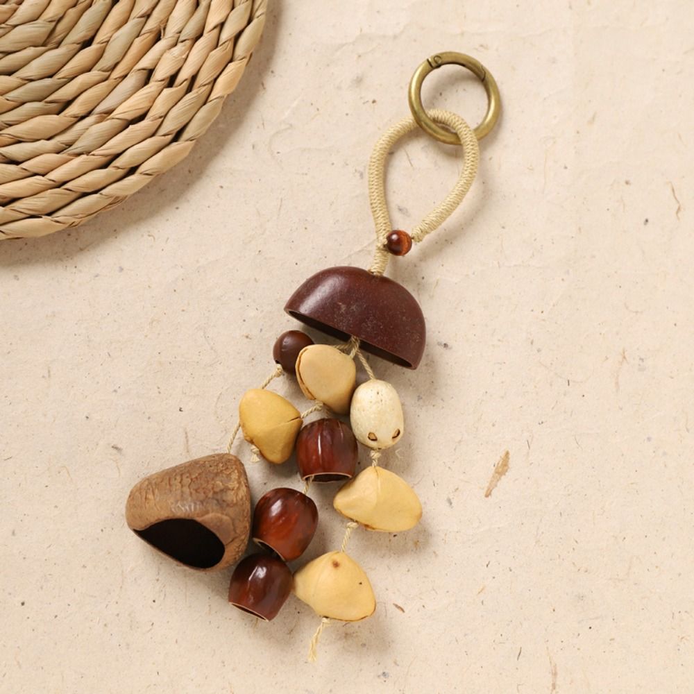 사운드 힐링 천연 과일 껍질 키체인 보헤미안 스타일 D - Boho Wind Chimes 리뷰 및 가격