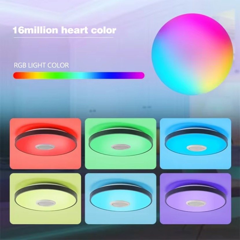 TUYA 스마트 음악 천장 LED 조명, RGB 리모컨 - Home Decor App Free 리뷰 및 가격