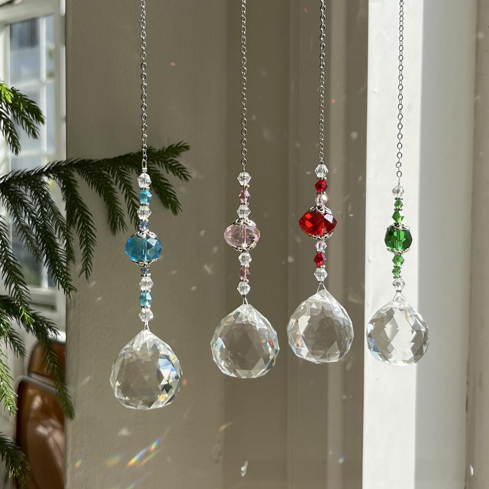 크리스탈 Suncatcher 창에 매달려 크리스탈 공  - Crystal Sun Catcher 리뷰 및 가격